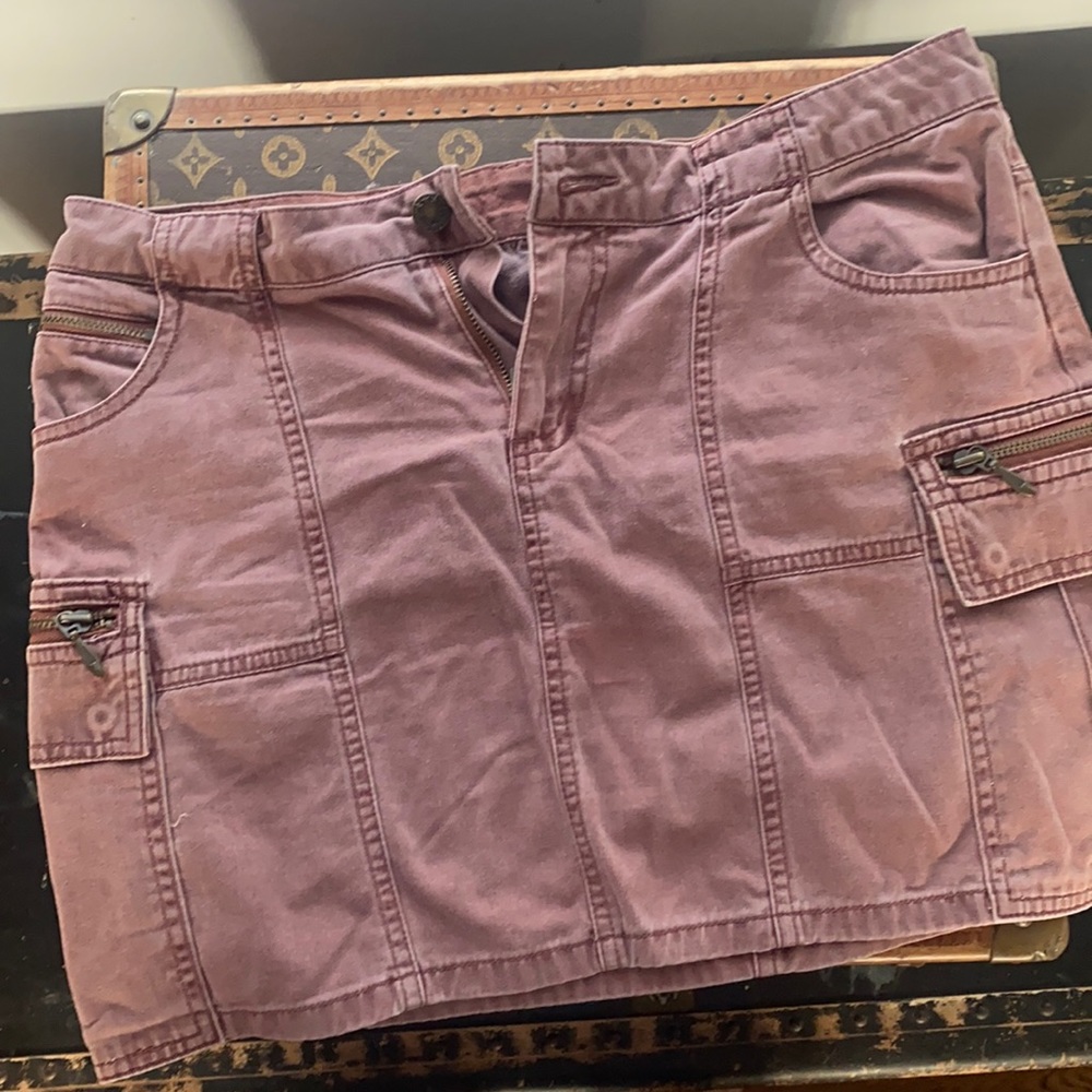 FREE PEOPLE Cargo miniskirt 4